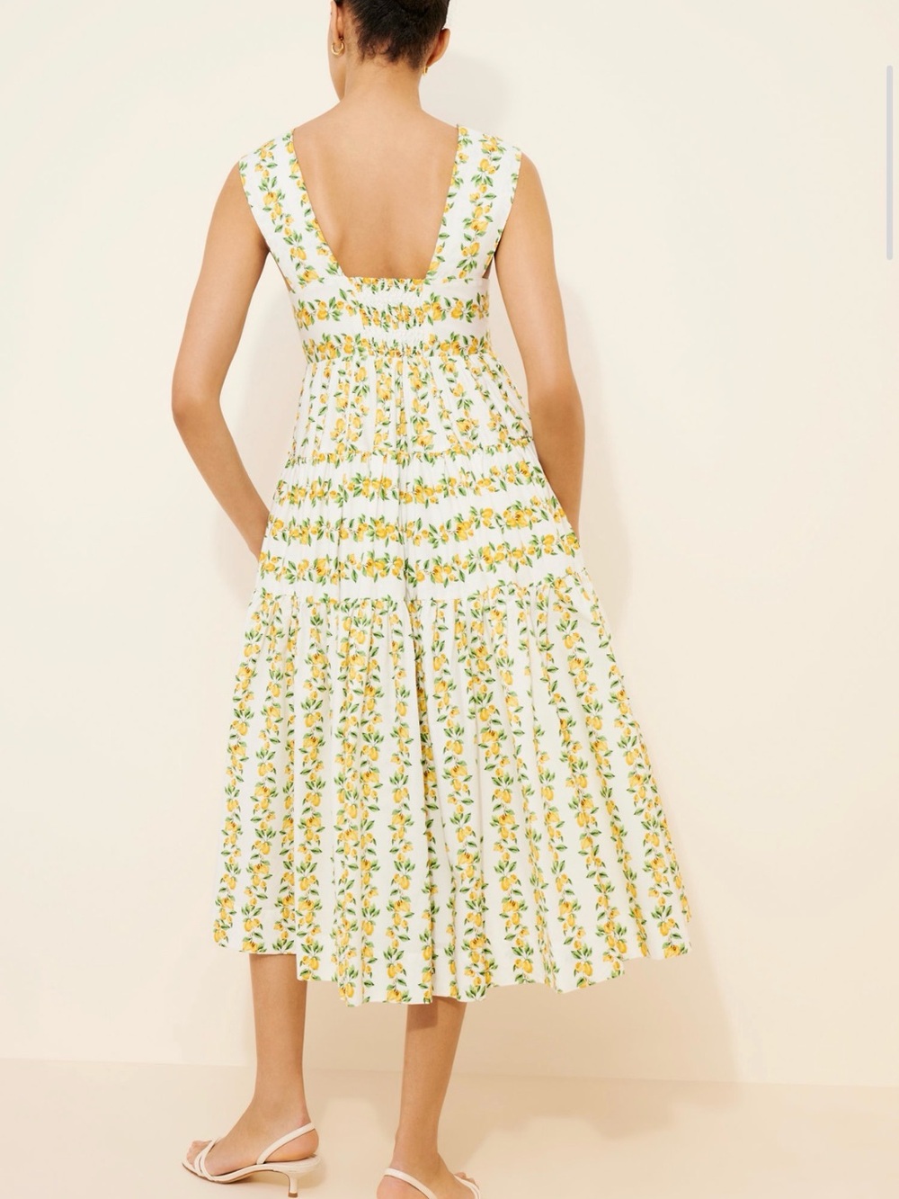 Anthropologie Helena Square-Neck Babydoll Dress - Picture 3 of 4